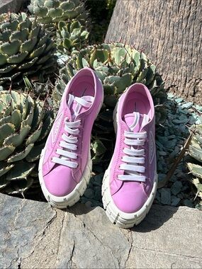 Prada Platform Tennis Shoes